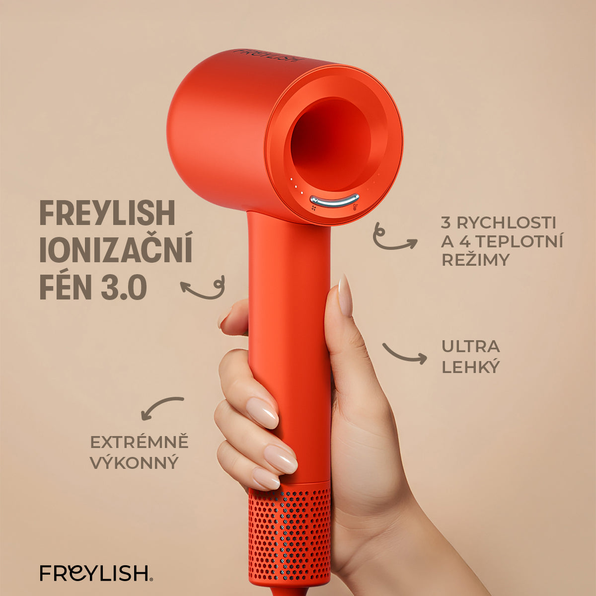 RED Ionizační fén 3.0