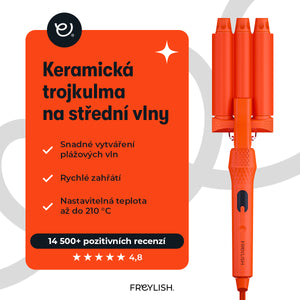 Trojkulma na střední vlny 25MM