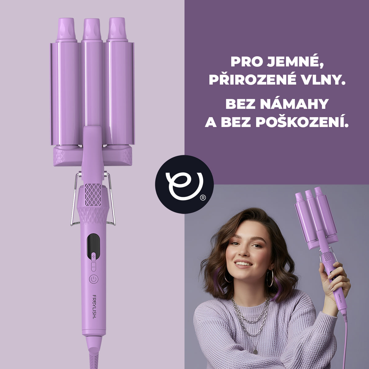 LILA Trojkulma na velké vlny 32MM