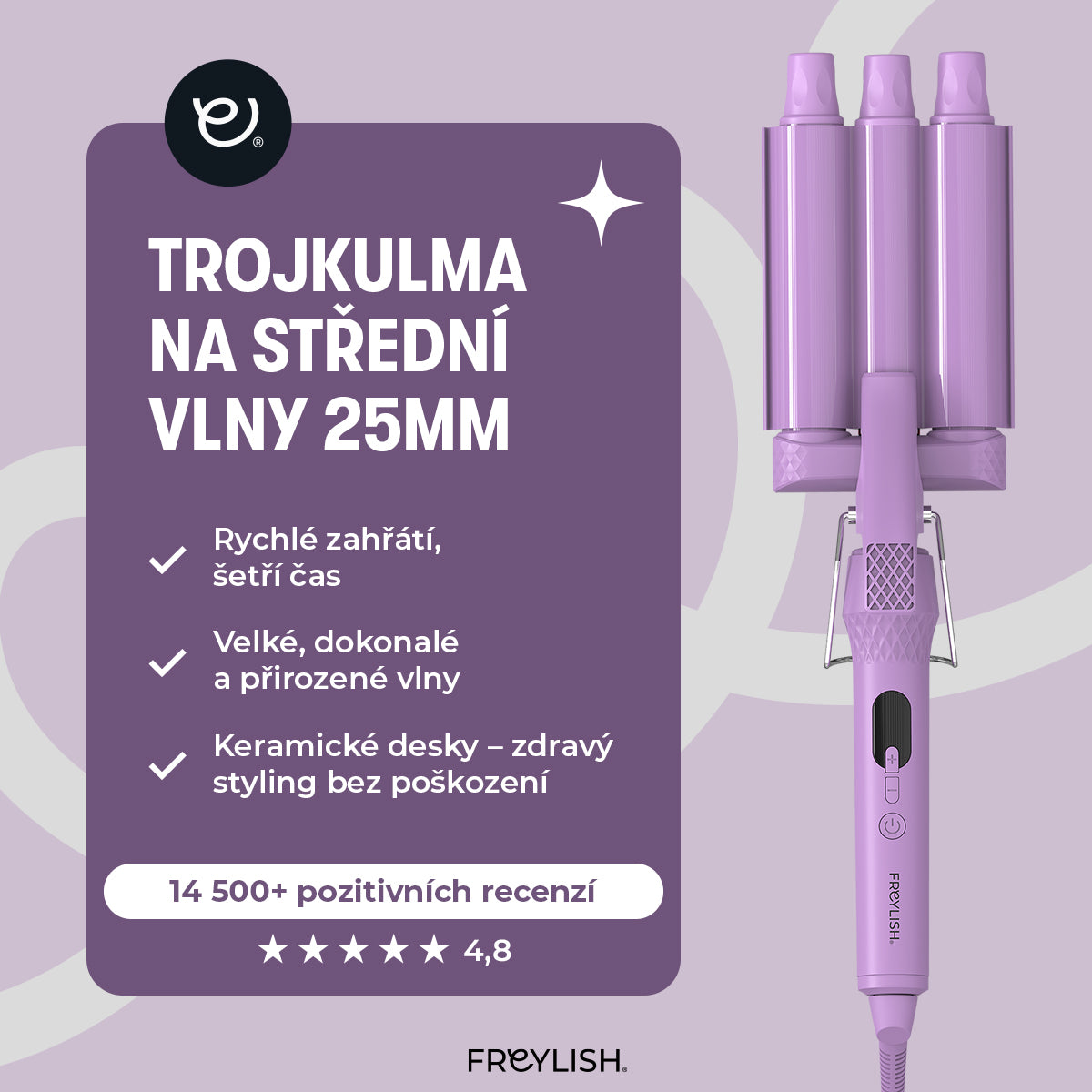 LILA Trojkulma na velké vlny 32MM