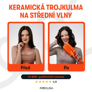 Trojkulma na střední vlny 25MM