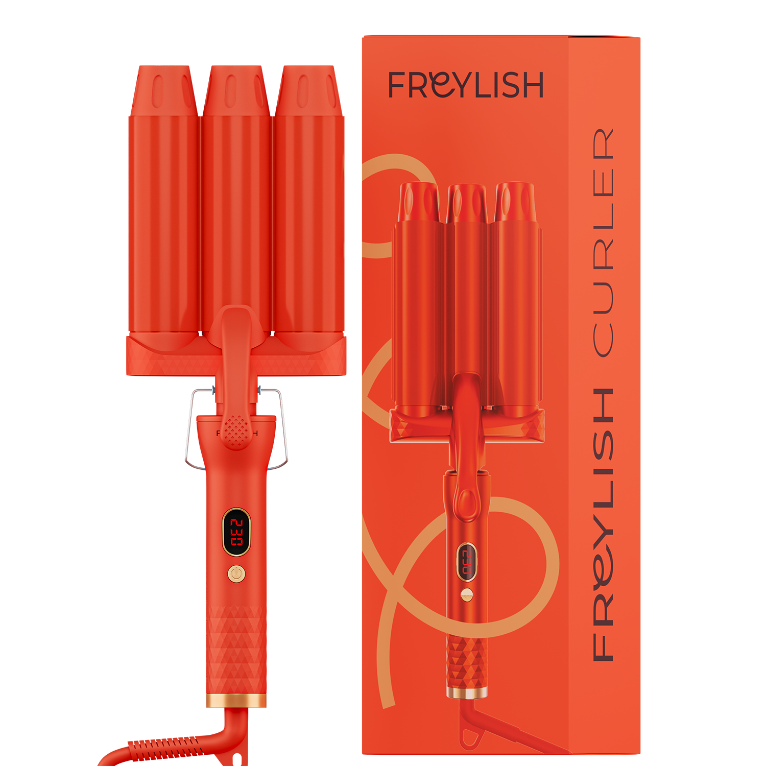 Freylish® Keramická trojkulma na vlasy 32MM