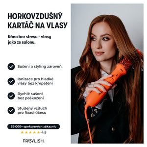 Horkovzdušný kartáč na vlasy 2.0